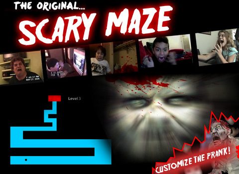 Scary Maze Game Level 3